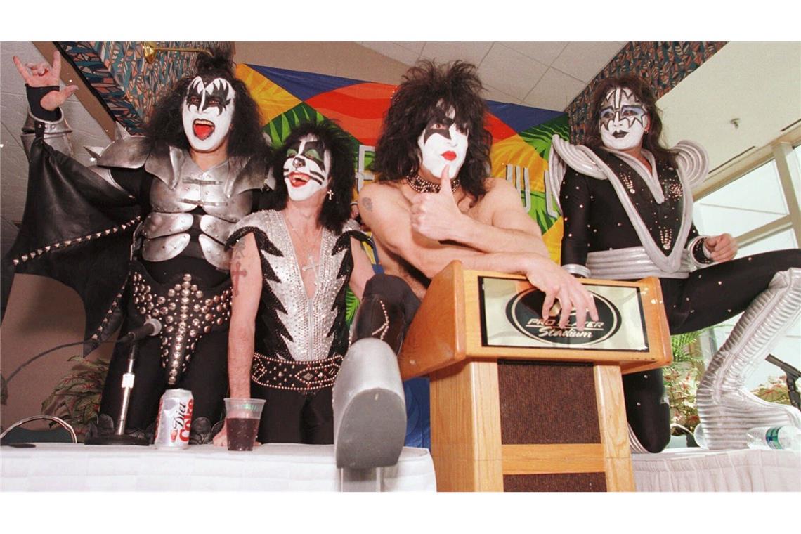 Ex-Kiss-Gitarrist Ace Frehley mit 74 Jahren gestorben Die Rock-Band Kiss wurde 1973 in New York gegründet. (Archivbild)