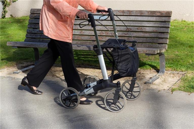 Die Rollatoren könnten instabil sein (Symbolbild).