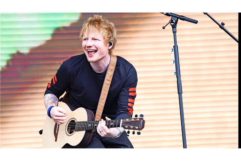 Die roten Haare sind sein Markenzeichen: Ed Sheeran