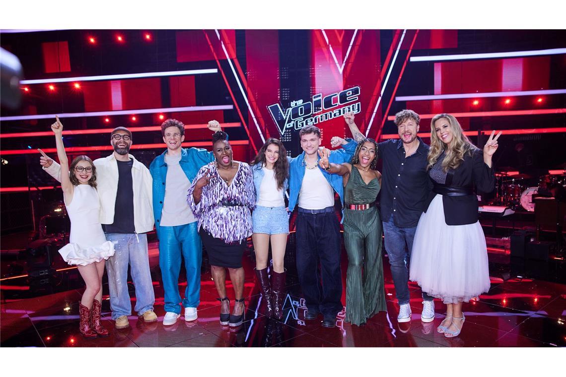 Rookie oder Routinier: Wer gewinnt "The Voice of Germany"? Die Runde für das Finale und deren Coaches.