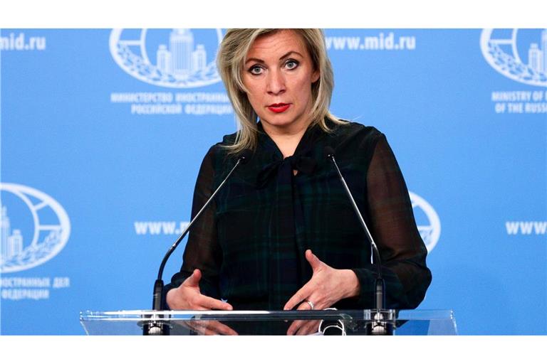 Die russische Außenamtssprecherin Sacharowa hat die EU in eine Reihe mit Nazi-Deutschland gestellt (Archivbild).