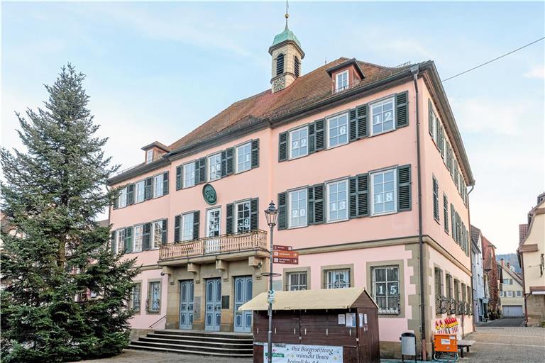 Die Sanierung des Rathauses steht bevor und fällt bei den Investitionen für 2026 ins Gewicht. Foto: Stefan Bossow