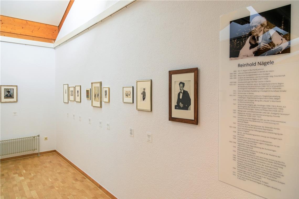 Vom ersten Erzählstück bis zum Spätdruck Die Schau wirft auch Schlaglichter auf die biografischen Stationen. Fotos: Stefan Bossow