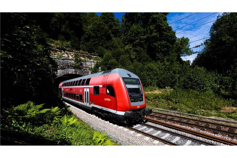 Die Schwarzwaldbahn bei Triberg