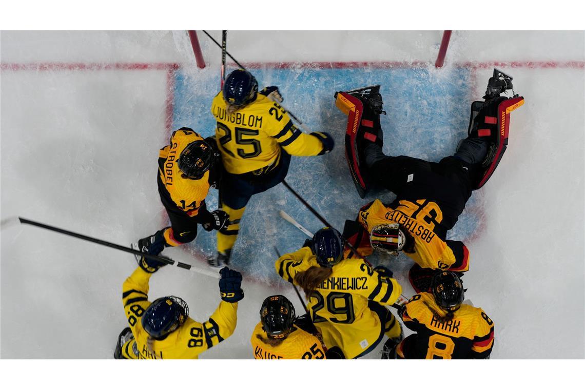 Die Schwedinnen waren zum Olympia-Start für Deutschland zu stark.