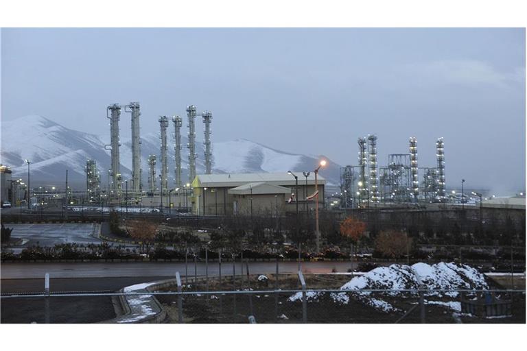 Die Schwerwasser-Atomanlagen in der Nähe der iranischen Stadt Arak