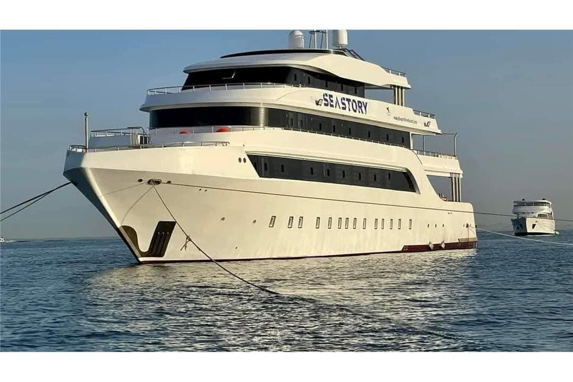 Bootsunglück im Roten Meer: Tragödie beim Tauch-Ausflug Die "Sea Story" war auf einer mehrtägigen Exkursion im Roten Meer unterwegs (Foto aktuell).