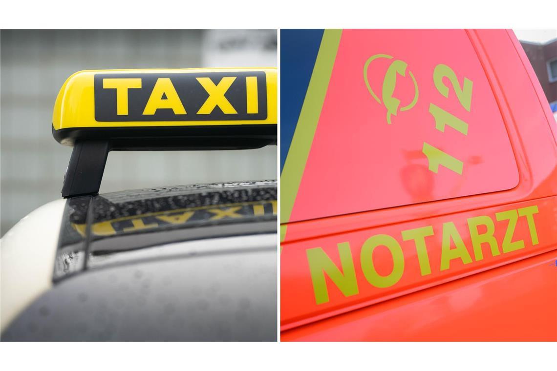 79-Jährige wird von Taxi erfasst und stirbt Die Seniorin wurde von dem Taxi erfasst und verstarb noch am Unfallort. (Symbolbild)