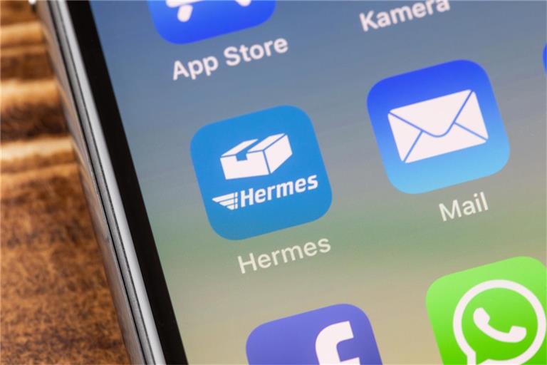Die SMS stammen nicht von Hermes.