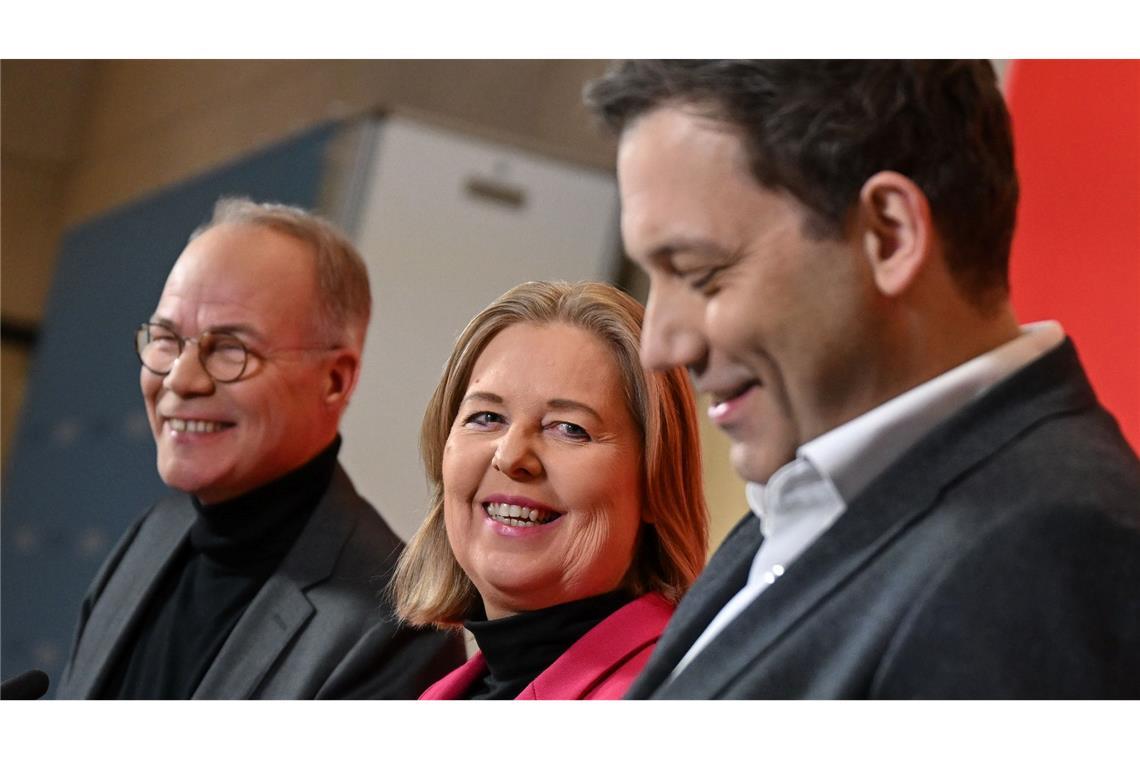 Die SPD-Chefs sprechen heute bei der Fraktionsklausur.