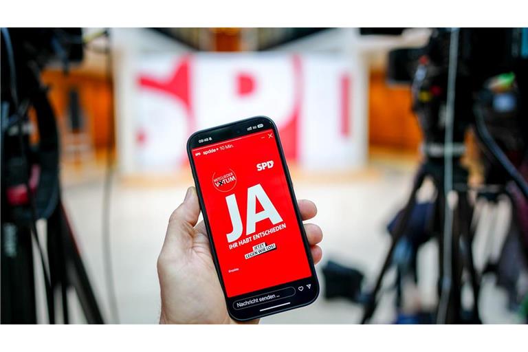 Die SPD sagt "Ja" zur schwarz-roten Koalition.