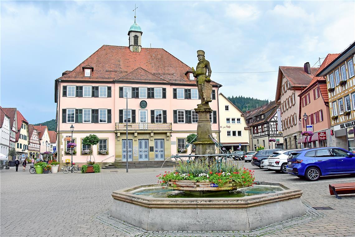Die Stadt Murrhardt muss beim Ergebnishaushalt auch ein umfangreiches Gebäudeerhaltungsprogramm mit einkalkulieren. Das Rathaus selbst gehört dabei nicht mit dazu, es wird bald aufwendig grundsaniert. Foto: Tobias Sellmaier 