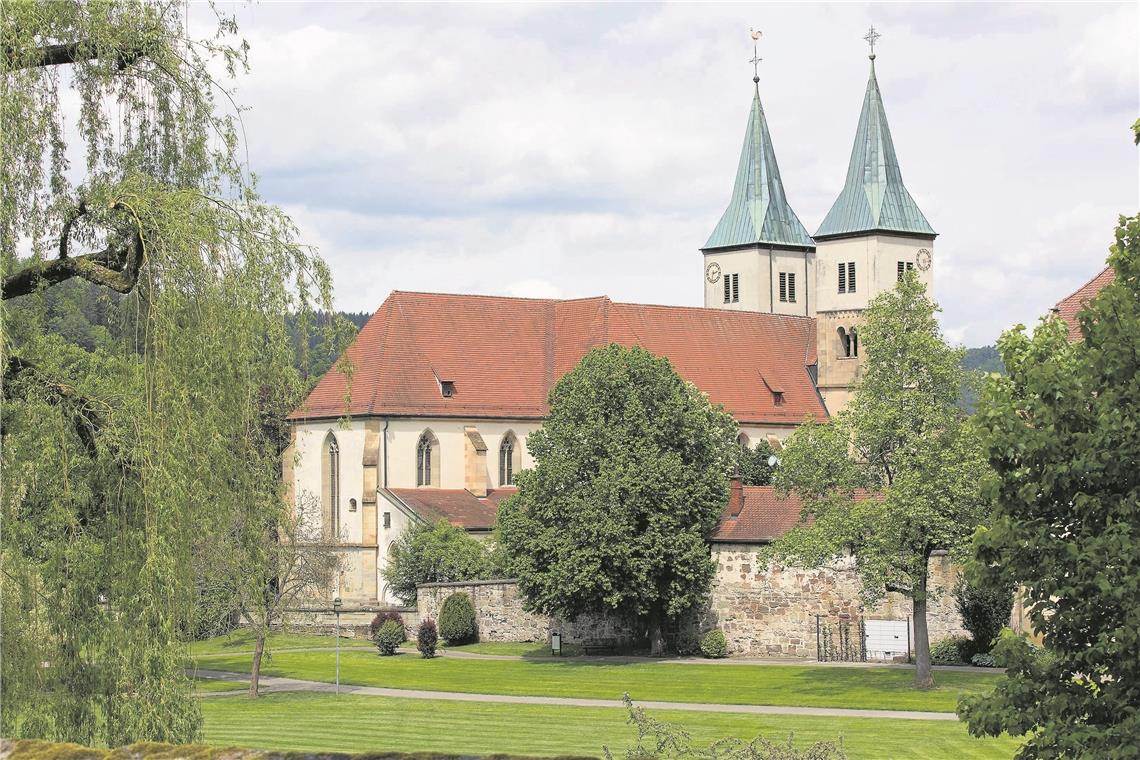 Die Stadtkirche in Murrhardt ging aus der ehemaligen Klosterkirche hervor – und das Kloster wiederum war einst ein wichtiger Arbeitgeber in der Stadt. Archivfoto: J. Fiedler