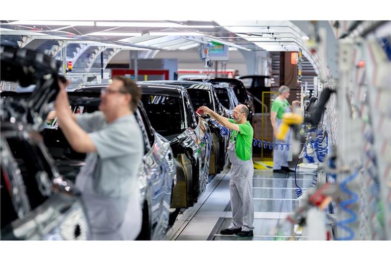 Die Stimmung in der deutschen Autoindustrie steigt weiter. (Archivbild)