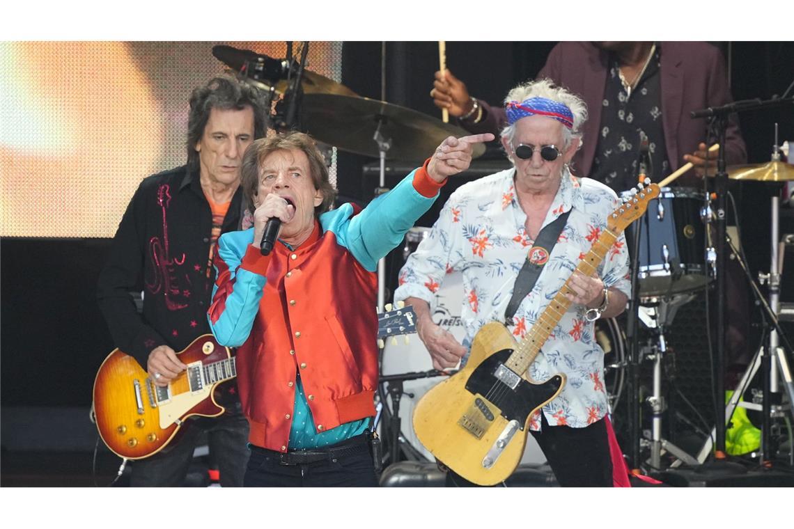 Die Stones kehren später öfter zurück - hier 2022. (Archivbild)