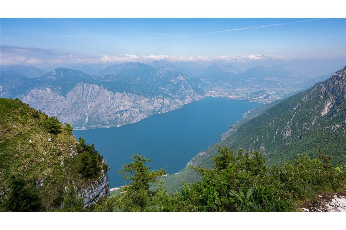 Ausländischer Radfahrer am Gardasee tödlich verunglückt Die Strecke rund um den Gardasee in Oberitalien ist bei Radfahrern beliebt. (Archivbild)