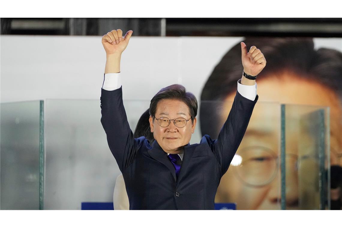 Fünf Punkte, die man über Südkoreas Wahlsieger wissen sollte Die Südkoreaner haben mit Lee Jae Myung für einen Richtungswechsel gestimmt.