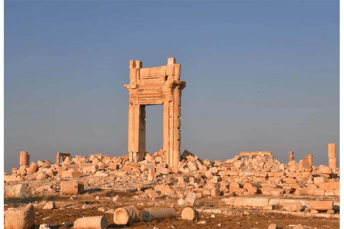 Israels Armee erklärt weitere Hamas-Geisel für tot Die syrische Stadt Palmyra ist für ihre Ruinen bekannt.