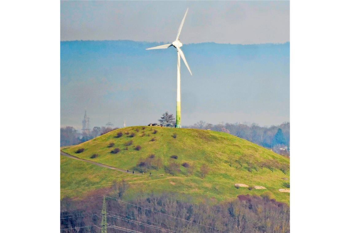 Die Tage des alten Windrads auf dem Grünen Heiner sind gezählt.