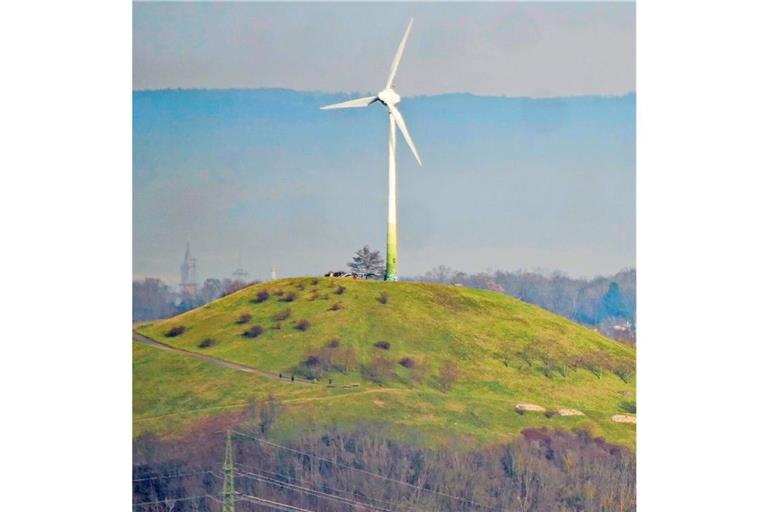 Die Tage des alten Windrads auf dem Grünen Heiner sind gezählt.