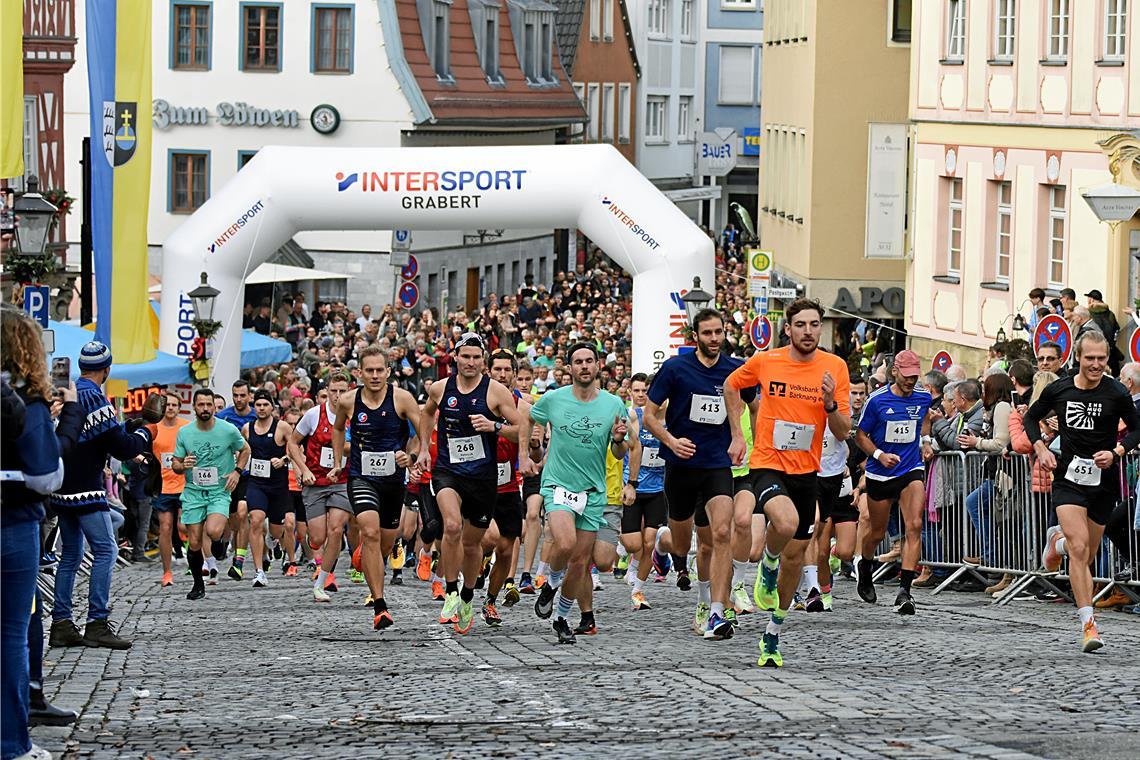 Startschuss zum Backnanger Silvesterlauf fällt früher