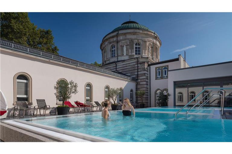 Die Therme Vierordtbad in Karlsruhe.