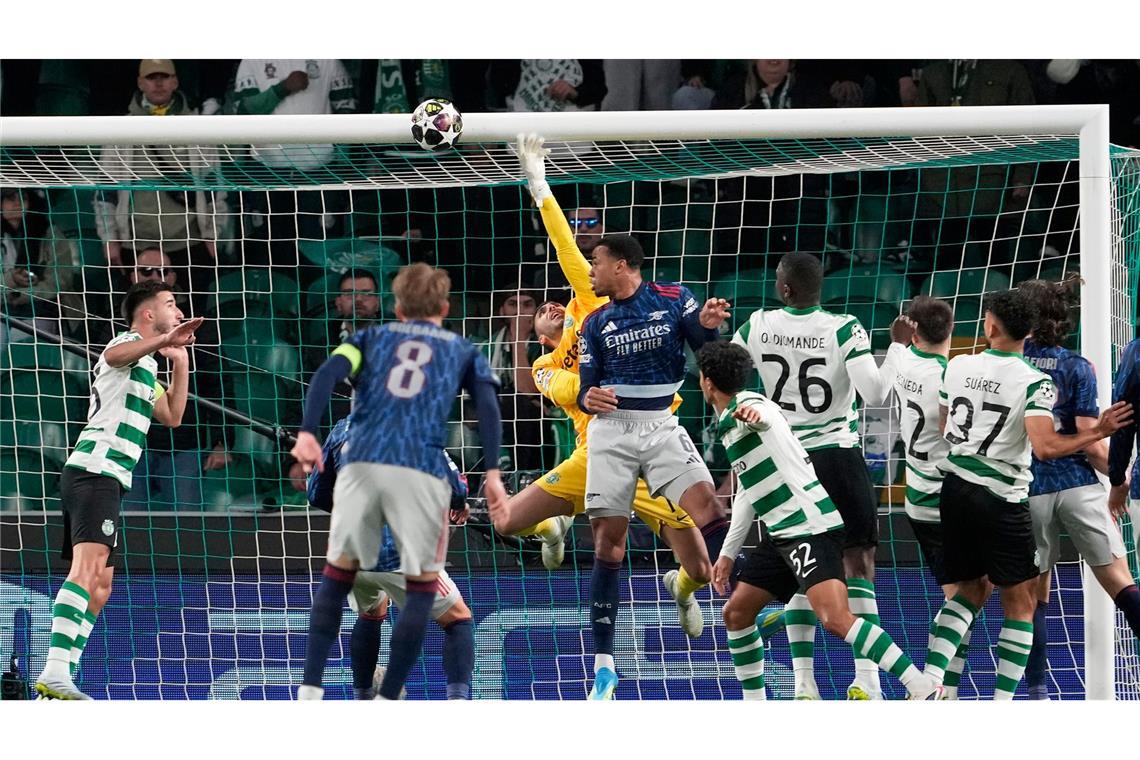 Die Torlatte stand in der Anfangsphase auf beiden Seiten im Mittelpunkt.