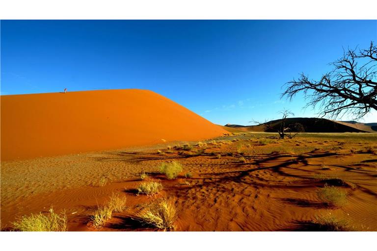 Die Touristen waren auf dem Weg zu den berühmten Sanddünen in der Gegend Sossusvlei. (Archivbild)