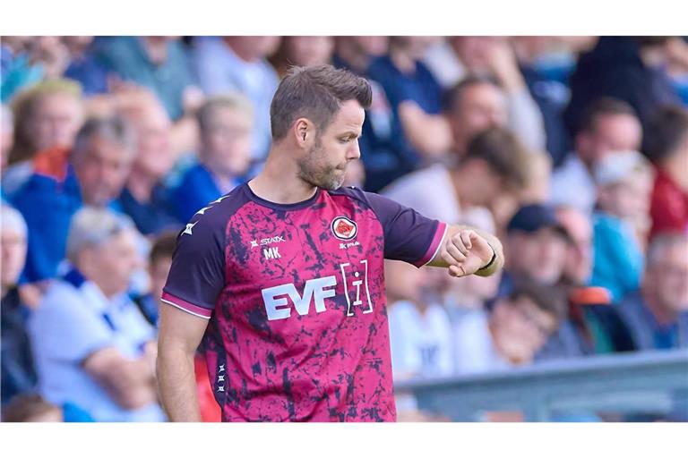 Die Uhr für Mario Klotz beim 1. Göppinger SV ist überraschend schnell abgelaufen.