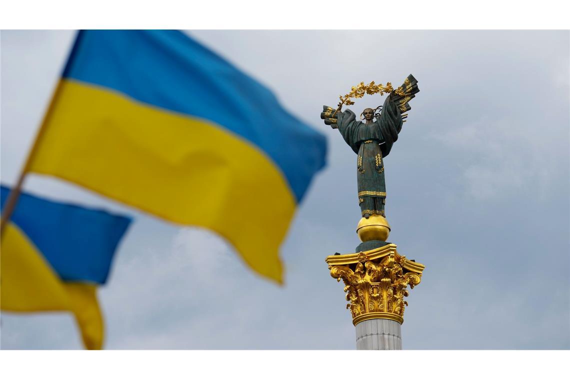 Die Ukraine feiert ihren Unabhängigkeitstag - genau dreieinhalb Jahre nach Beginn der russischen Invasion.