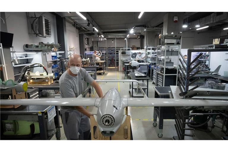 Die Ukraine gilt mittlerweile unter anderem im Bereich der Drohnenproduktion als Vorbild. (Archivbild)