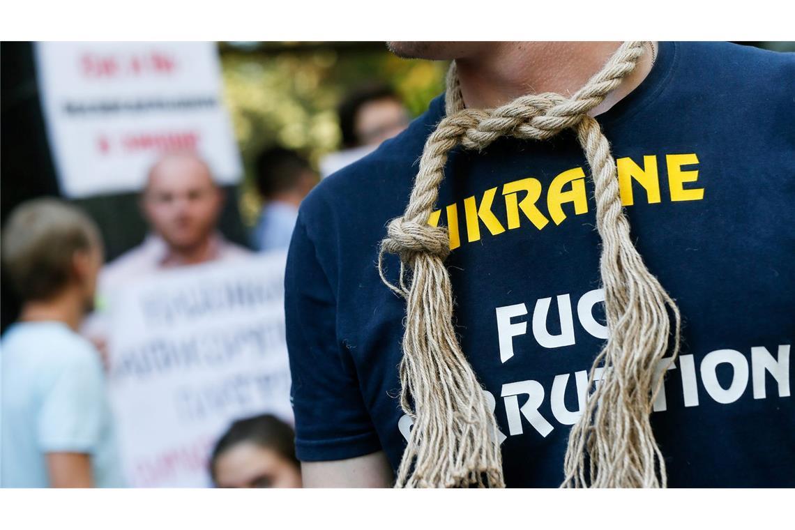 Moskau und Kiew vereinbaren weiteren Gefangenenaustausch Die Ukraine zählt laut Transparency International weiter zu einem der korruptesten Länder Europas. (Archivbild)