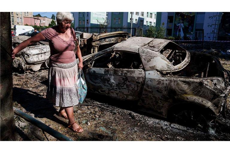 Die ukrainische Hauptstadt erlebt einen der schlimmsten Angriffe mit russischen Drohnen und Raketen.