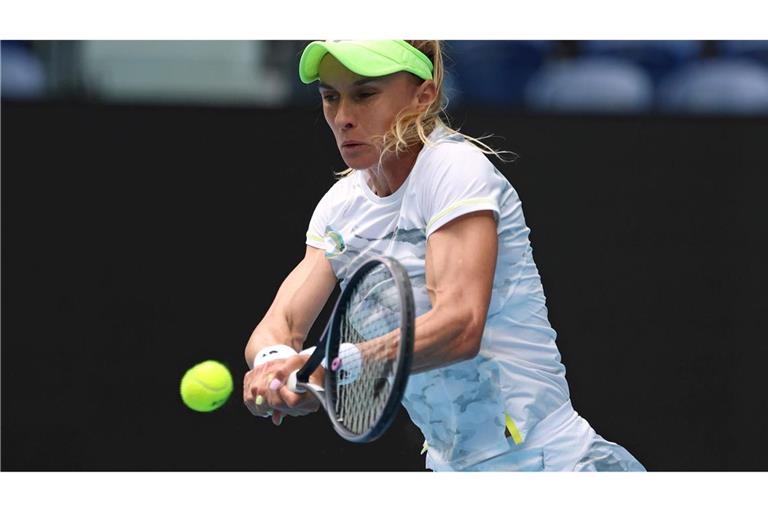 Die ukrainische Tennisspielerin Lessia Zurenko erlitt nach eigenen Angaben Panikattacken.