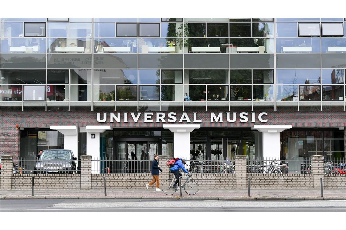 Die Universal Music Group hat eine breite Palette von Künstlern unter Vertrag. (Archivbild)