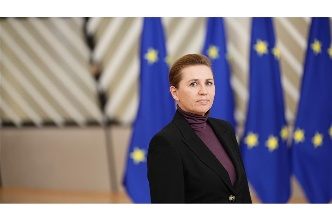 Die Unterstützung der europäischen Partner sei in der sehr schwierigen Situation, in die das Land gebracht worden sei, von enormer Bedeutung gewesen, sagt Dänemars Regierungschefin Mette Frederiksen.
