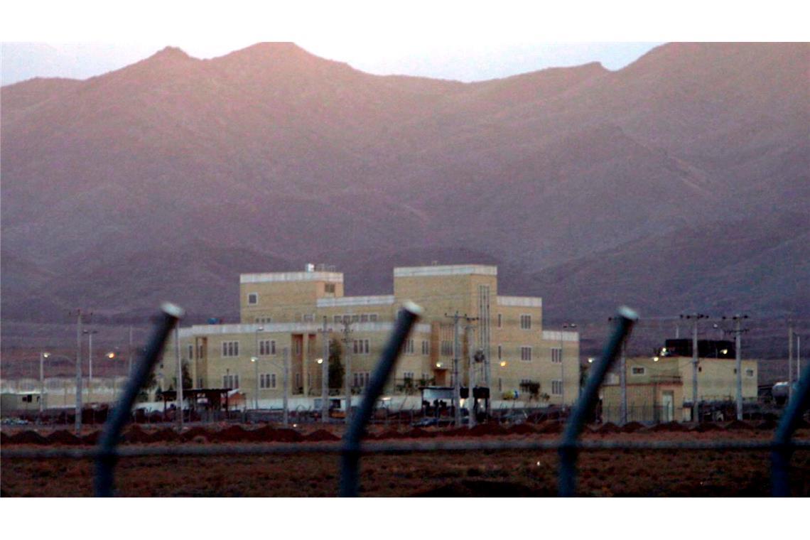 Die Urananreicherungsanlage Natans war schon im Juni vergangenen Jahres angegriffen worden. (Archivbild)