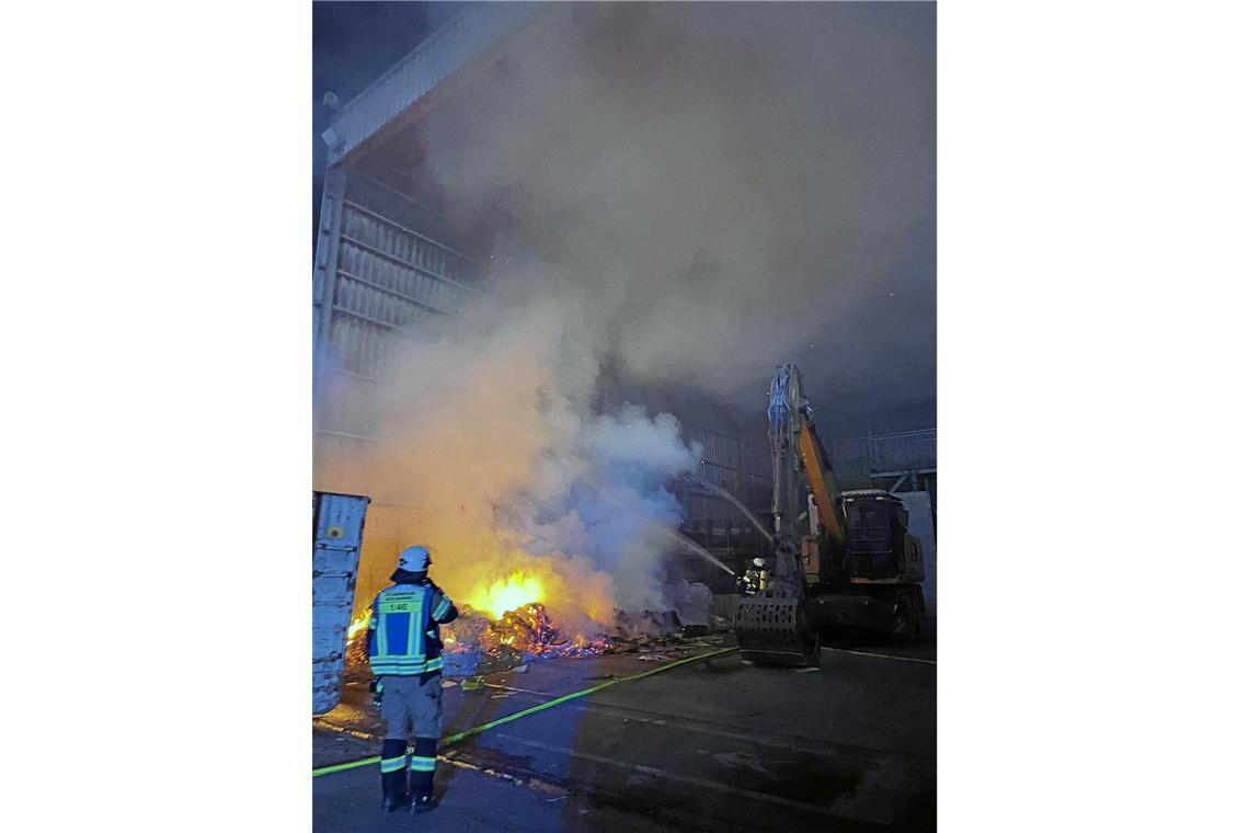 Die Ursache des Brandes ist noch unbekannt. Foto: privat