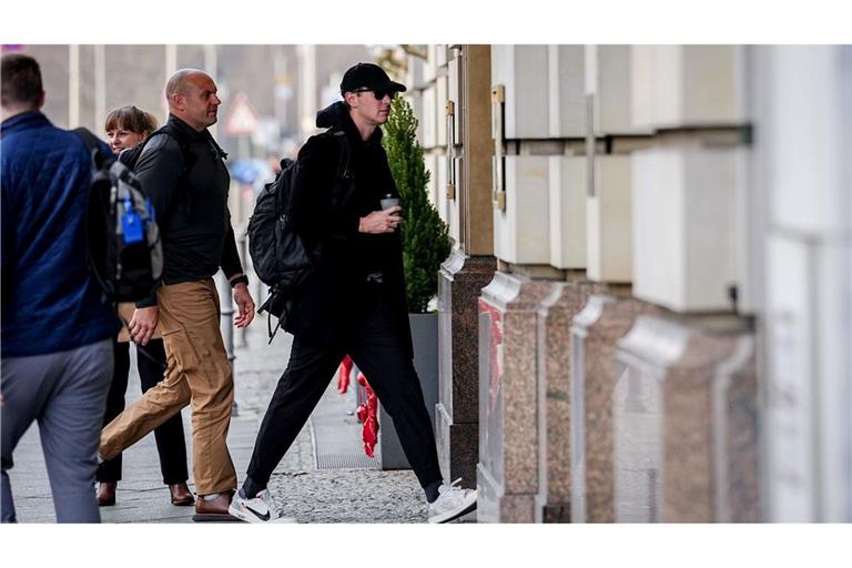 Die US-Delegation traf am Vormittag in Berlin ein.