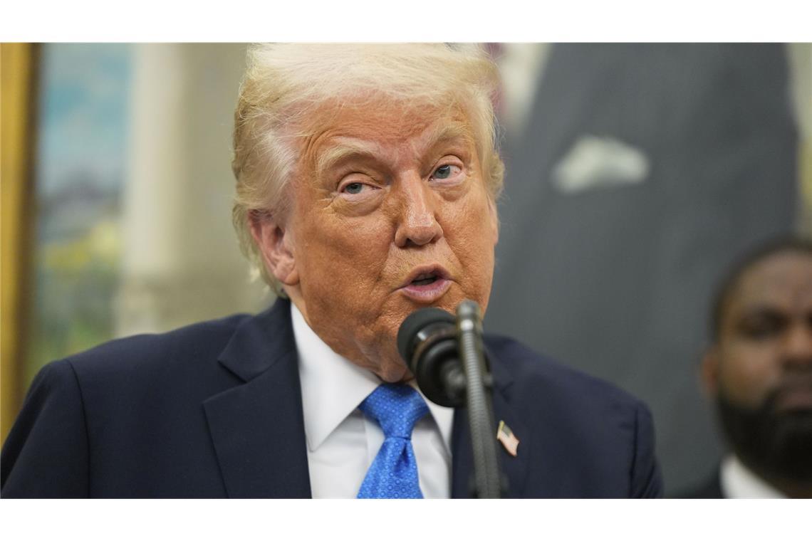 Trump will Festnahmen illegaler Migranten massiv erhöhen Die US-Regierung drängt die Einwanderungsbehörde die Zahl der Festnahmen illegal eingewanderter Migranten massiv zu erhöhen. (Archivbild)