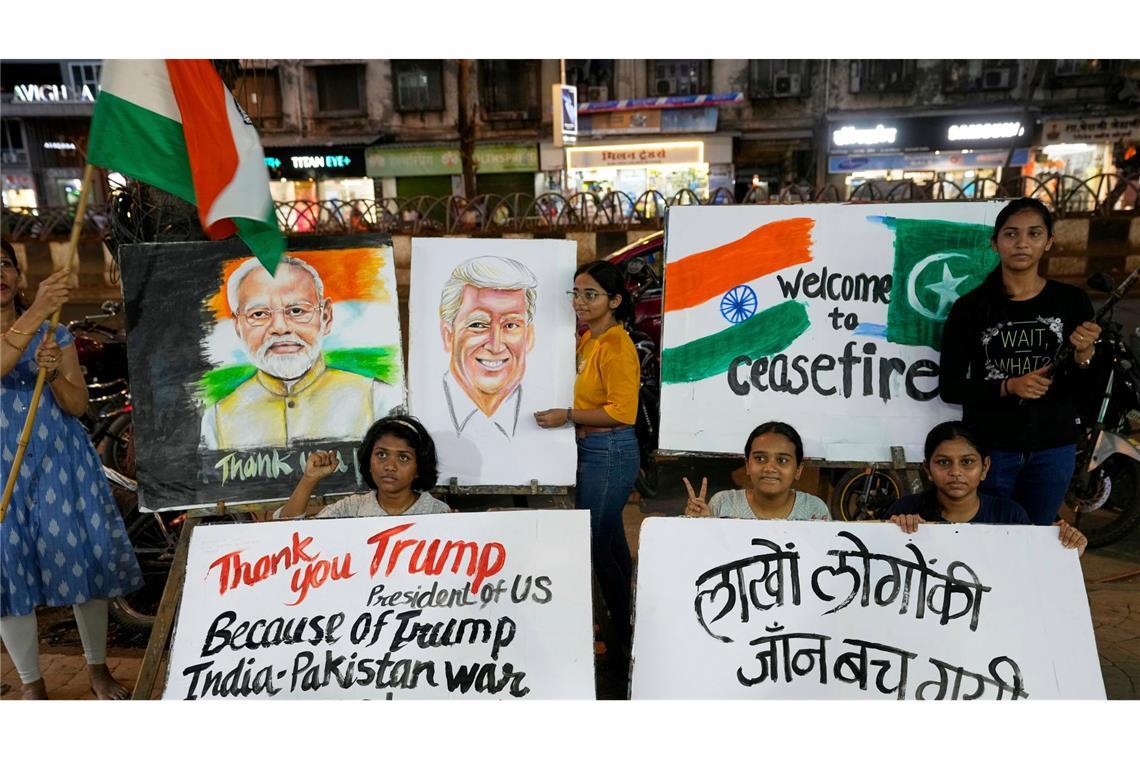 Indien und Pakistan lassen Waffen schweigen Die US-Regierung hat sich als Vermittler in den Konflikt eingeschaltet.