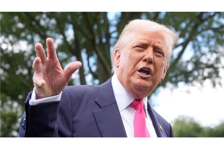 Die USA haben laut Trump nicht vor, der Ukraine Langstreckenraketen zu liefern.