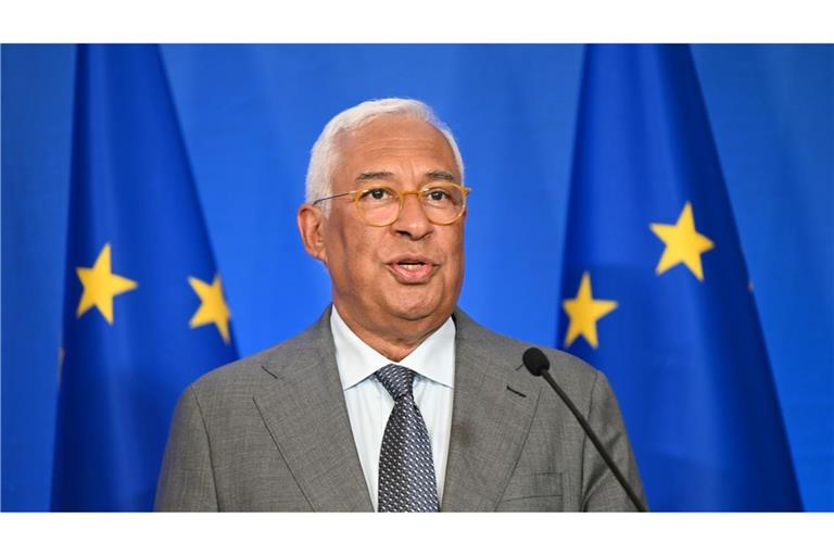 Die USA haben nicht über EU-Belange zu entscheiden, sagt Ratspräsident Costa. (Archivbild)