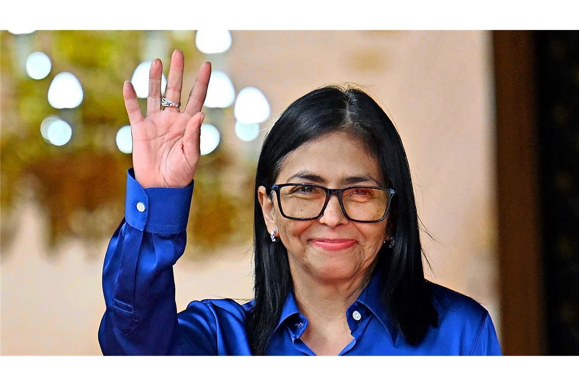Die USA haben Venezuelas geschäftsführende Präsidentin Delcy Rodríguez von ihrer Sanktionsliste gestrichen (Archivfoto).