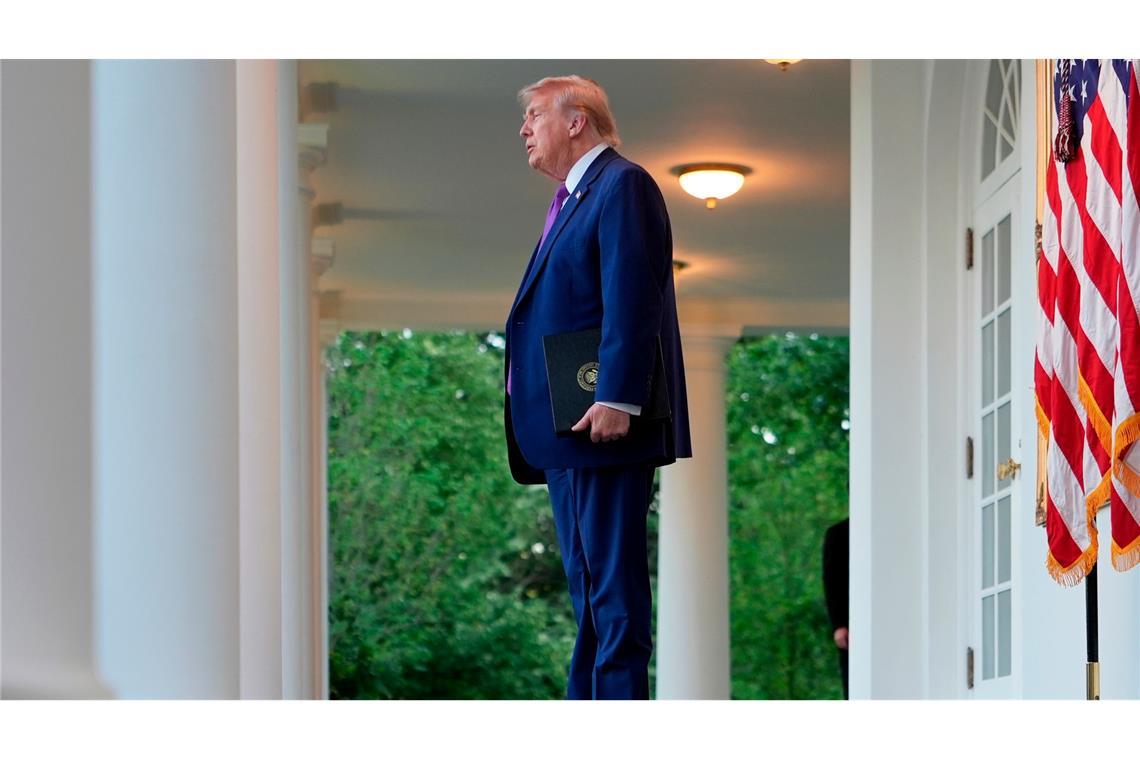 Die USA planten für Dienstag laut Trump einen Angriff auf den Iran (Archivbild).