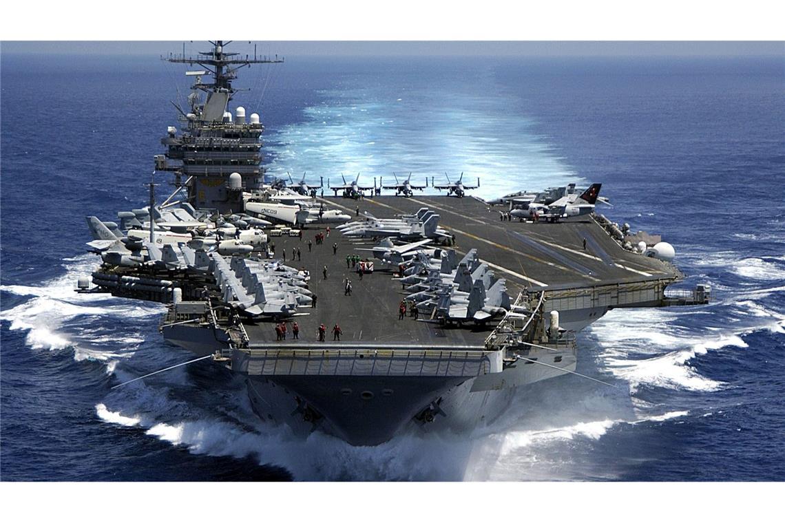 Pentagon: Keine Angriffe des US-Militärs gegen den Iran Die USA schicken übereinstimmenden Berichten zufolge einen weiteren Flugzeugträger in den Nahen Osten. (Archivbild)