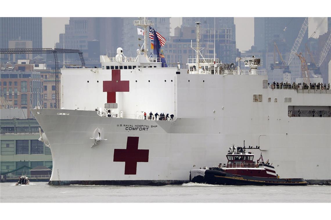 Die USA wollen nach Angaben von Präsident Donald Trump ein Lazarettschiff nach Grönland schicken. (Symbolbild)