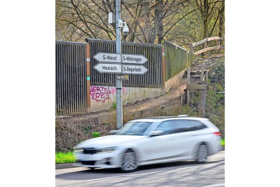 Die Verbindung zwischen Heslach und Sonnenberg ist vorerst gesperrt.