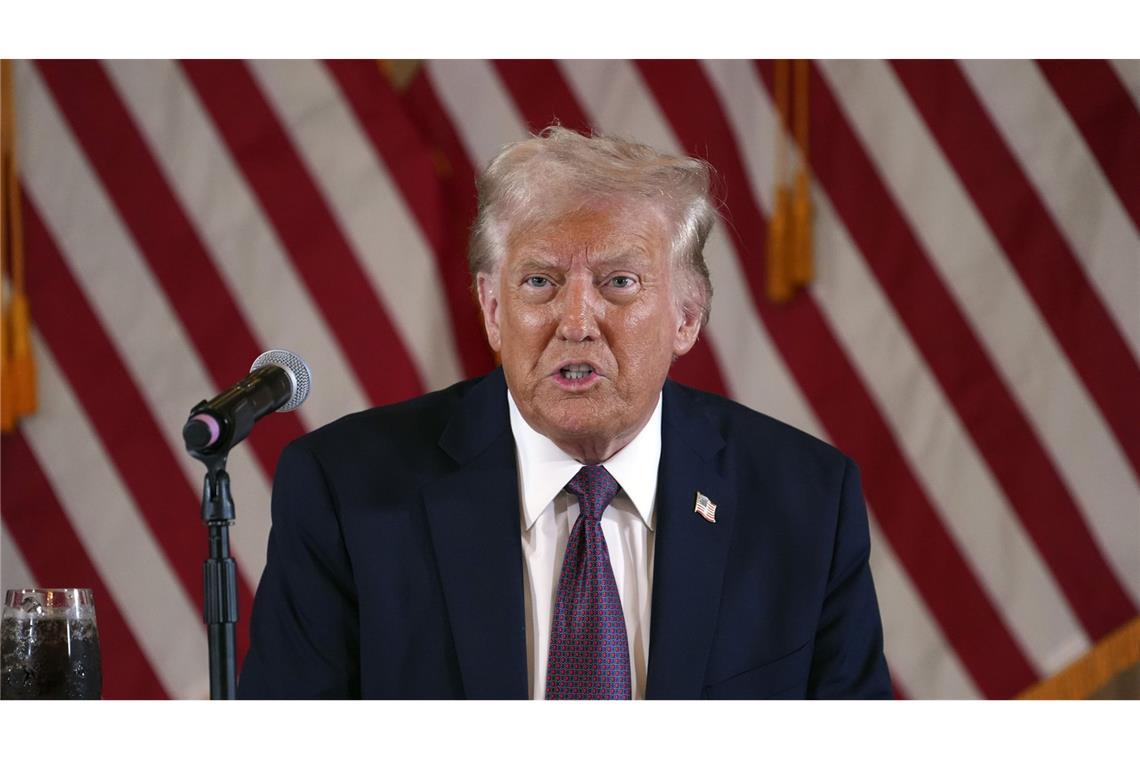 Vereidigung Trumps findet angesichts der Kälte im Kapitol statt Die Vereidigung des künftigen US-Präsidenten Donald Trump wird wegen der Kälte im Kapitol stattfinden. (Archivbild)