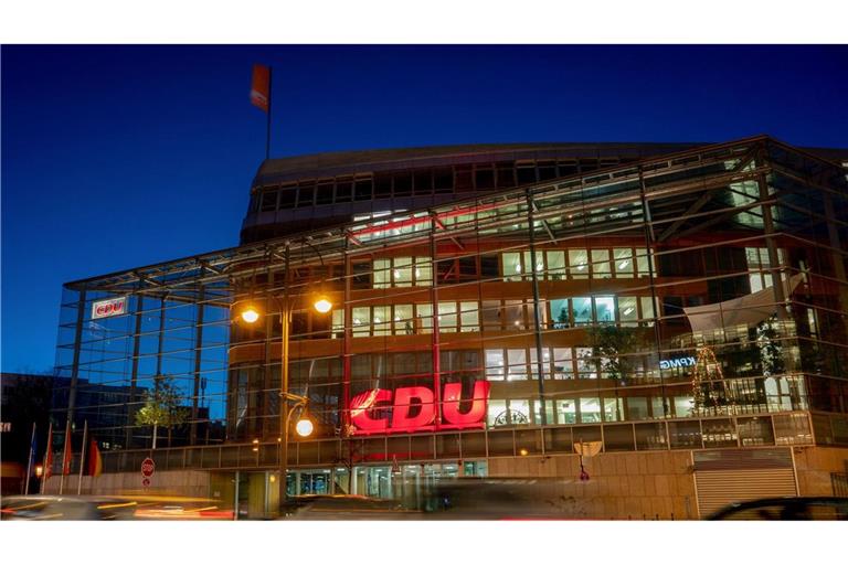 Die Verhandlungen finden in der Berliner CDU-Zentrale statt. (Archivbild)